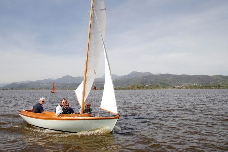Classic/vintage craft sailing on Lake Massaciuccoli, Tuscany - photo © Barche d'Epoca e Classiche