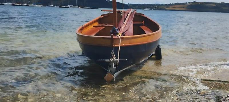 Wooden boat stage photo copyright Southampton International Boat Show taken at  and featuring the Classic & Vintage Dinghy class