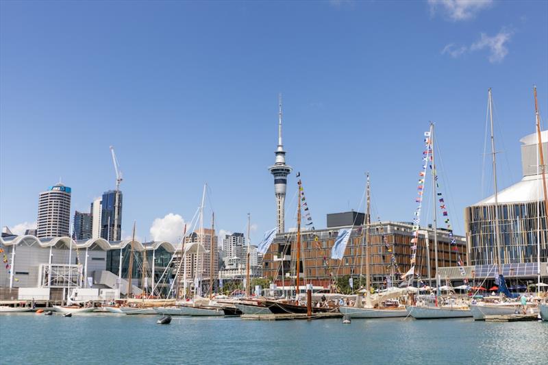 Auckland Wooden Boat Festival - March 2024 photo copyright Suellen Hurling / Live Sail Die taken at Royal New Zealand Yacht Squadron and featuring the Classic & Vintage Dinghy class