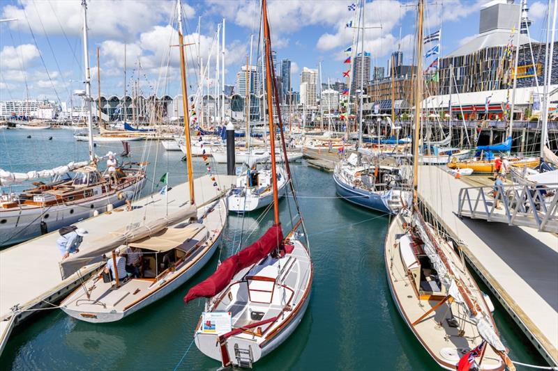 Auckland Wooden Boat Festival - March 2024 photo copyright Suellen Hurling / Live Sail Die taken at Royal New Zealand Yacht Squadron and featuring the Classic & Vintage Dinghy class