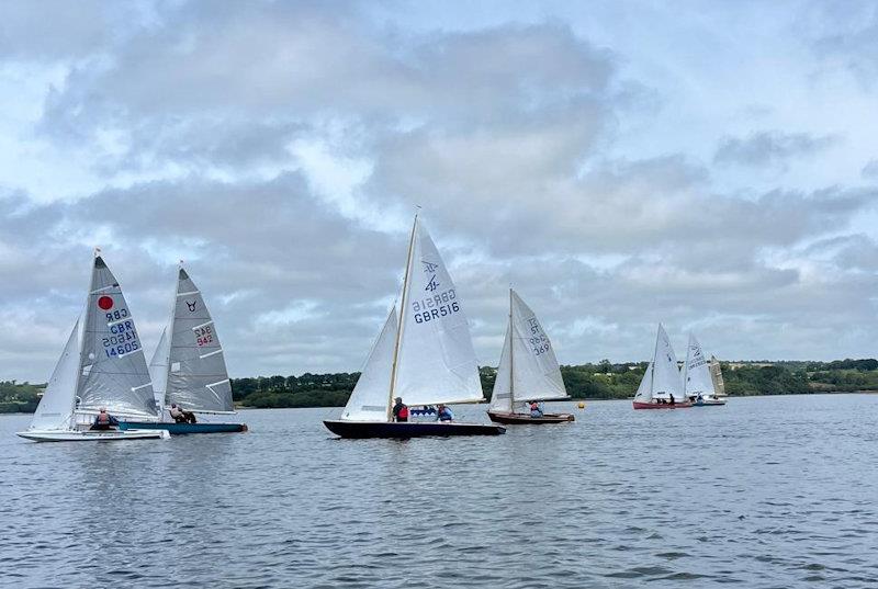 CVRDA Vintage Dinghy event at Roadford Lake photo copyright Richard Willows taken at Roadford Lake Sailing Club and featuring the Classic & Vintage Dinghy class