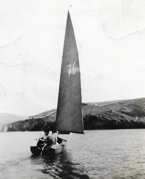 Kiwi (Jon Craig & Linda Dart) at Tenby photo copyright TSC taken at Tenby Sailing Club and featuring the Classic & Vintage Dinghy class