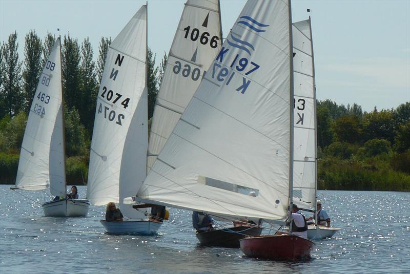 CVRDA open meeting and Mark Collyer memorial trophy at Bowmoor photo copyright Pat Jones taken at Bowmoor Sailing Club and featuring the Classic & Vintage Dinghy class