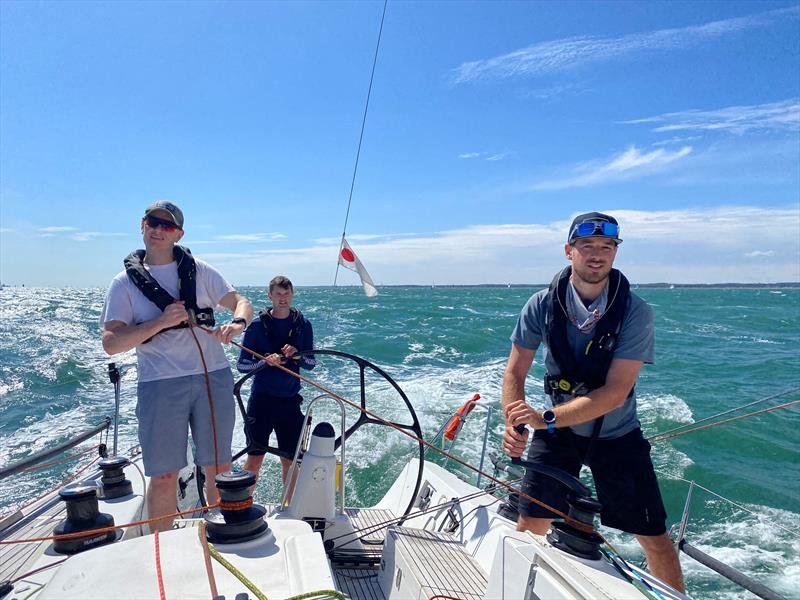 Juno enjoying the conditions during the JOG Great Escape photo copyright Christopher Daniel taken at Junior Offshore Group and featuring the  class