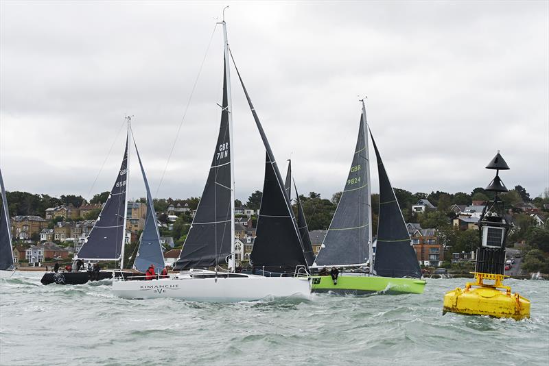 Close racing during the JOG Home Ports Regatta 2020 photo copyright JOG / Rick Tomlinson taken at Junior Offshore Group and featuring the  class
