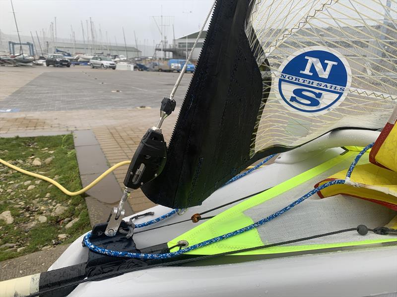 British 49er FX with smarttune installed - photo © Cyclops Marine