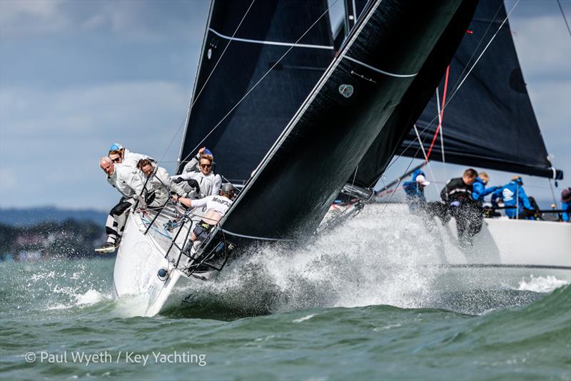 McFly en route to victory in the J/111 Nationals photo copyright Paul Wyeth Photography / Key Yachting taken at Royal Ocean Racing Club and featuring the  class