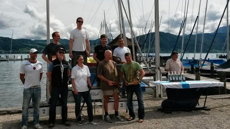 D-One prize giving at Attersee - photo © Devoti Sailing