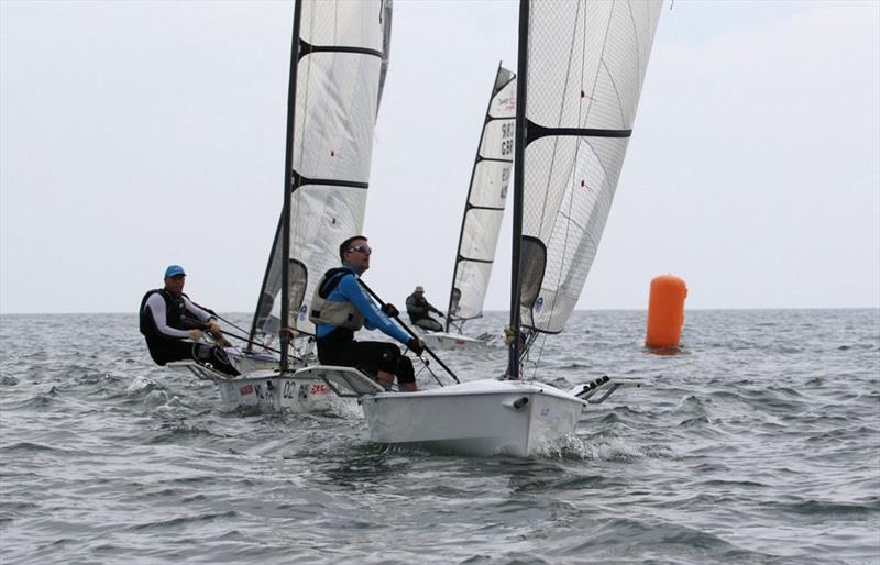 D-One Nationals at Gorleston photo copyright Chris Sallis / GYGSC taken at Great Yarmouth & Gorleston Sailing Club and featuring the D-One class