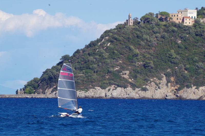 D-One Europeans at Alassio photo copyright Nikki Evans taken at Circolo Nautico al mare Alassio and featuring the D-One class