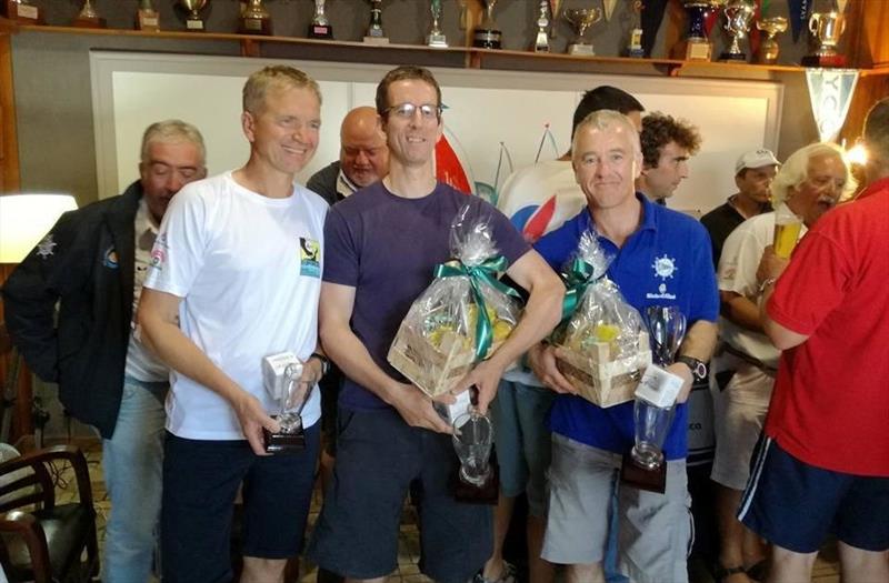 Nick Craig wins the D-One Europeans at Alassio photo copyright Nikki Evans taken at Circolo Nautico al mare Alassio and featuring the D-One class