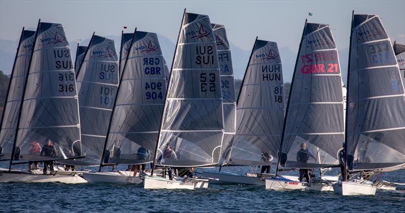 D-One Europeans at Lac Biel, Switzerland photo copyright YCB taken at Yacht Club Bielersee and featuring the D-One class