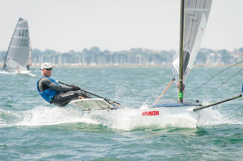 Lymington Dinghy Regatta 2018 photo copyright Peter Fothergill / www.fothergillphotography.com taken at Lymington Town Sailing Club and featuring the D-One class