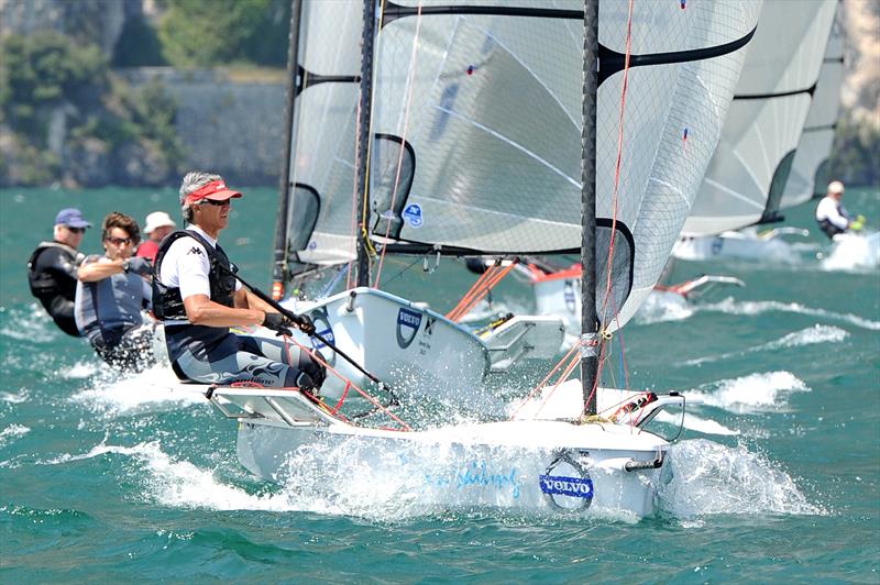 The final day of the D-One Europeans at Lake Garda photo copyright www.GardaHD.it taken at Vela Club Campione del Garda and featuring the D-One class
