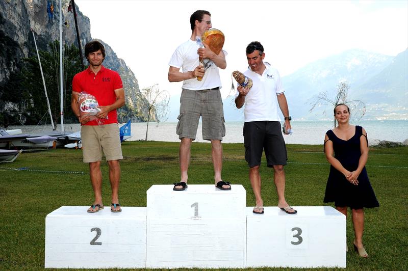 Porky prizes at the D-One Europeans photo copyright www.GardaHD.it taken at Vela Club Campione del Garda and featuring the D-One class