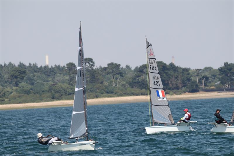 D-One British Open National Championships at Lymington photo copyright Nick Boxall taken at Lymington Town Sailing Club and featuring the D-One class