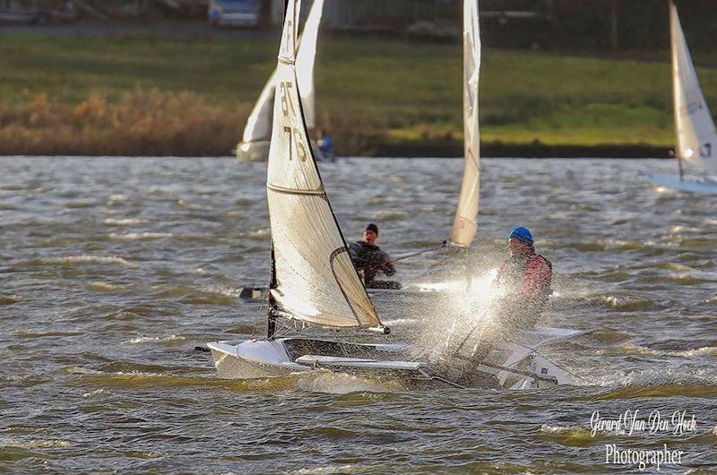 Leigh & Lowton Revett Series day 6 photo copyright Gerard van den Hoek taken at Leigh & Lowton Sailing Club and featuring the D-One class