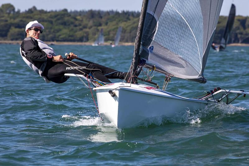 D-One Nationals winner Nick Craig at the Lymington Dinghy Regatta 2022 photo copyright Tim Olin / www.olinphoto.co.uk taken at Lymington Town Sailing Club and featuring the D-One class