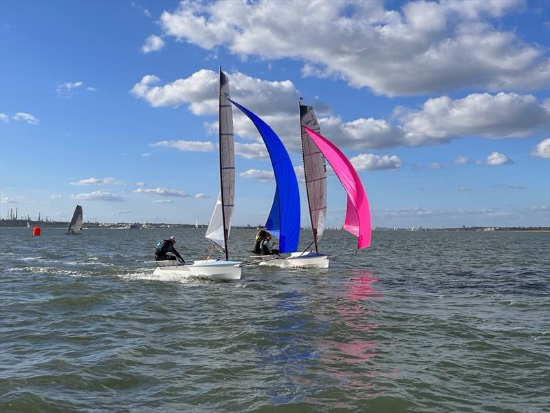 Finn and D-One Open at Warsash - photo © Nick Hilsden