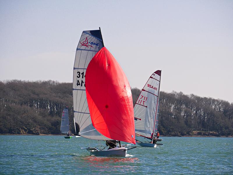Chichester Snowflake Series day 3 photo copyright Mark Green taken at Chichester Yacht Club and featuring the D-One class