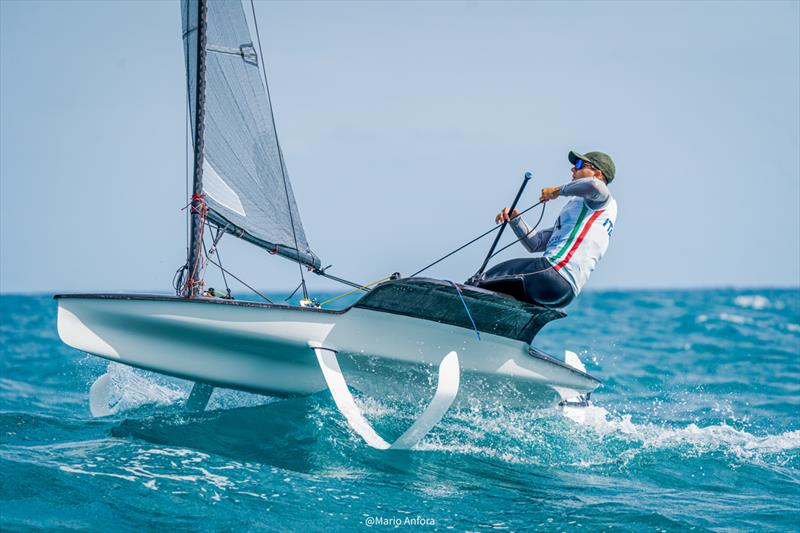 Devoti 3D - Test sail - August 2025 photo copyright Mario Anfora/Devoti Sailing taken at Real Club Nautico Valencia and featuring the D-One class