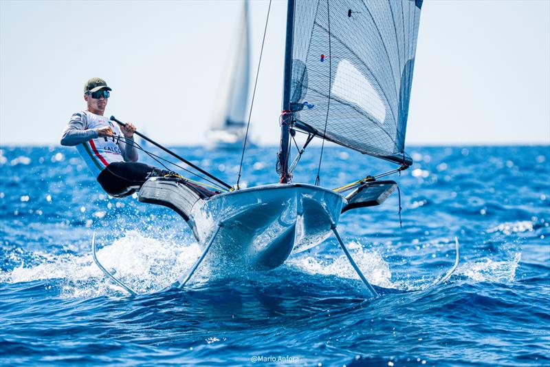 Devoti 3D - Test sail - August 2025 photo copyright Mario Anfora/Devoti Sailing taken at Real Club Nautico Valencia and featuring the D-One class
