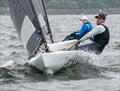 Adam during the Harken Devoti D-Zero 2026 Nationals at Dalgety Bay &copy; Neill Ross Photography