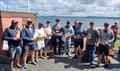 Prize winners in the Harken Devoti D-Zero 2026 Nationals at Dalgety Bay &copy; David Valentine