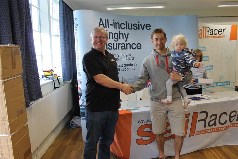 Dan Holman at GJW Direct SailFest 2015 photo copyright SailRacer taken at Calshot Sailing Club and featuring the D-Zero class