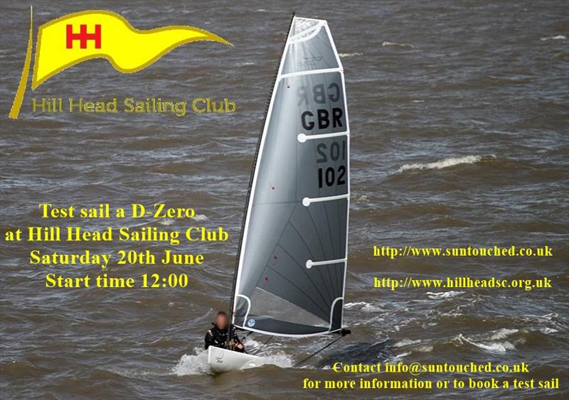 'Test a D-Zero day' at Hill Head on Saturday 20th June 2015 photo copyright Suntouched Sailboats taken at Hill Head Sailing Club and featuring the D-Zero class