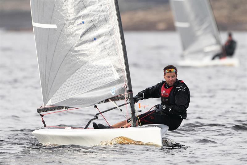 Mike Corney finishes 3rd in the Inaugural D-Zero Inland Championship photo copyright Paul Hargreaves taken at Yorkshire Dales Sailing Club and featuring the D-Zero class