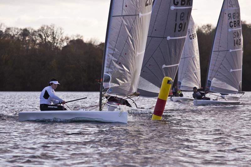 Inaugural D-Zero Winter Championship at Burghfield photo copyright Mike Proven taken at Burghfield Sailing Club and featuring the D-Zero class