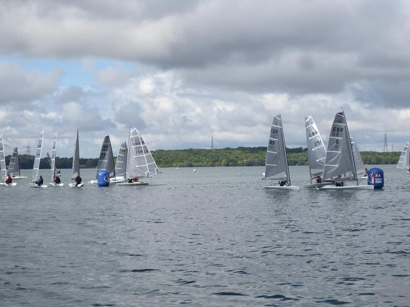 Dinghy Rope D-Zero Inlands at Grafham - photo © Nigel Denchfield