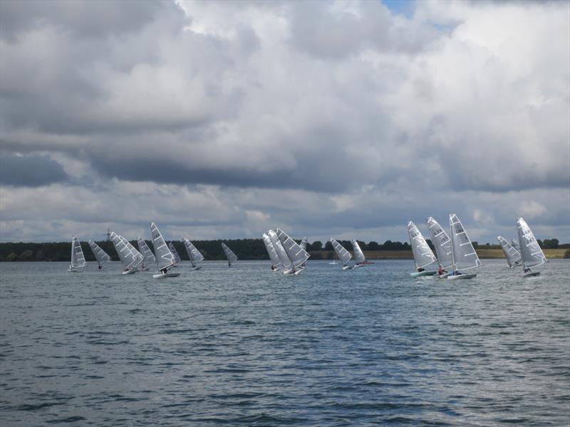 Dinghy Rope D-Zero Inlands at Grafham photo copyright Nigel Denchfield taken at Grafham Water Sailing Club and featuring the D-Zero class