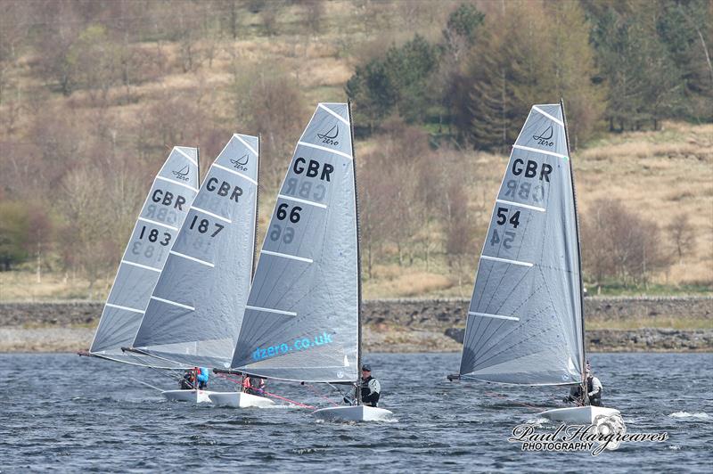 D-Zeros at Rossendale Valley photo copyright Paul Hargreaves taken at Rossendale Valley Sailing Club and featuring the D-Zero class