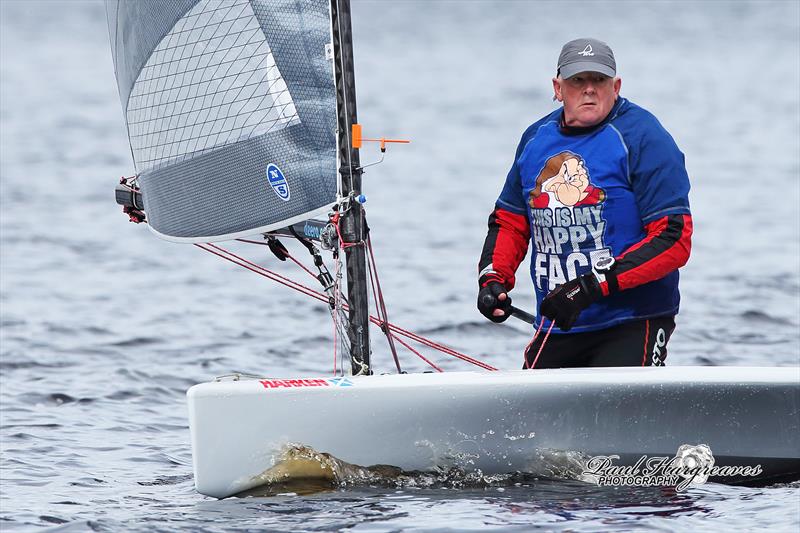 Mr Happy during the D-Zero Inlands at Yorkshire Dales photo copyright Paul Hargreaves taken at Yorkshire Dales Sailing Club and featuring the D-Zero class