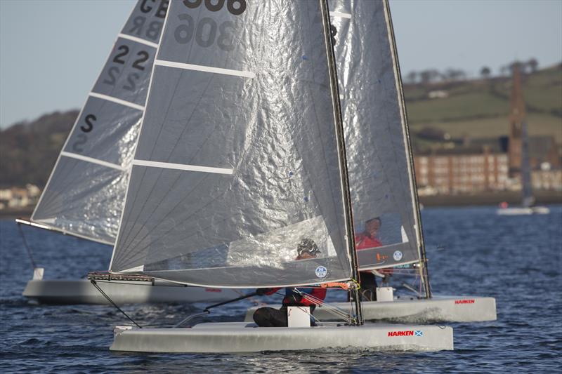 Harken Winter Series at Largs Sailing Club photo copyright Marc Turner / www.pfmpictures.co.uk taken at Largs Sailing Club and featuring the D-Zero class