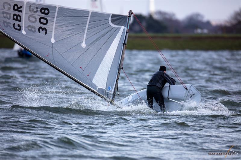 46th GJW Direct Bloody Mary photo copyright www.Sportography.tv taken at Queen Mary Sailing Club and featuring the D-Zero class