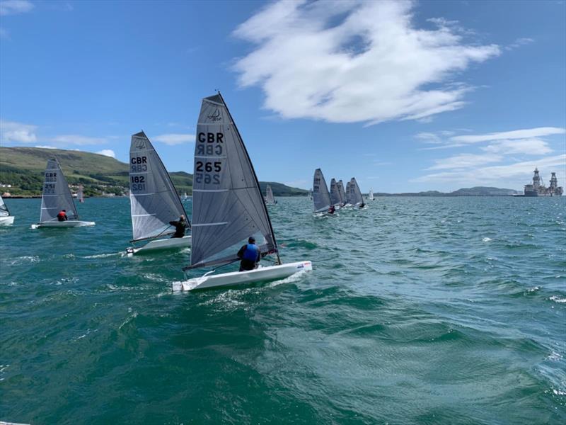 Harken One Design Regatta at Largs photo copyright Hilary Connelly taken at Largs Sailing Club and featuring the D-Zero class