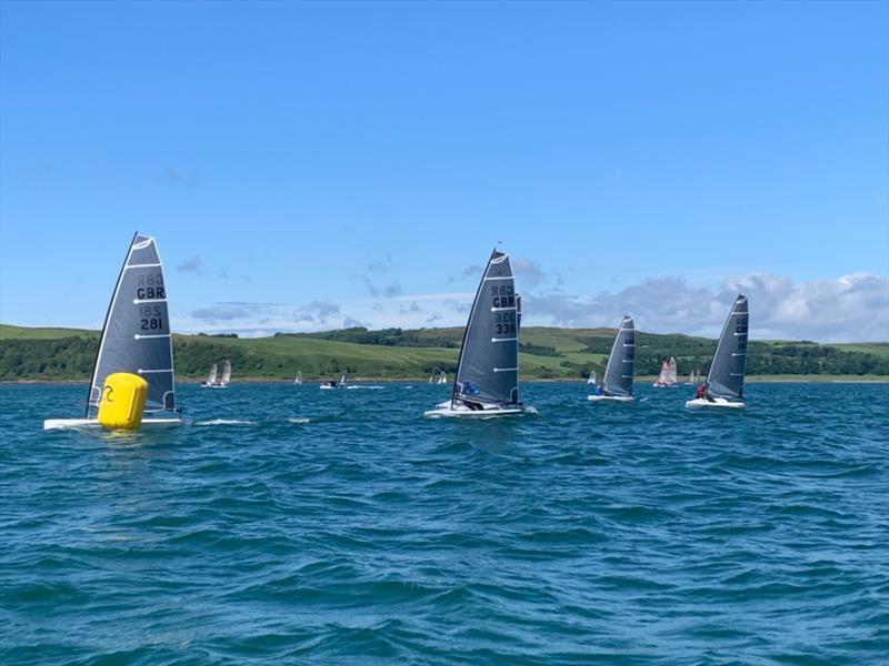 Harken One Design Regatta at Largs photo copyright Hilary Connelly taken at Largs Sailing Club and featuring the D-Zero class