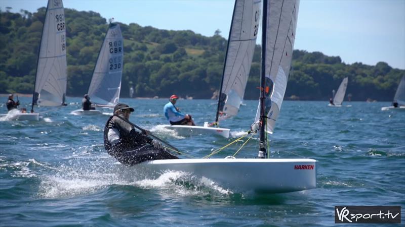 Harken D-Zero UK National Championships day 1 photo copyright VR Sport Media / wwwVRSport.tv taken at Mount Batten Centre for Watersports and featuring the D-Zero class