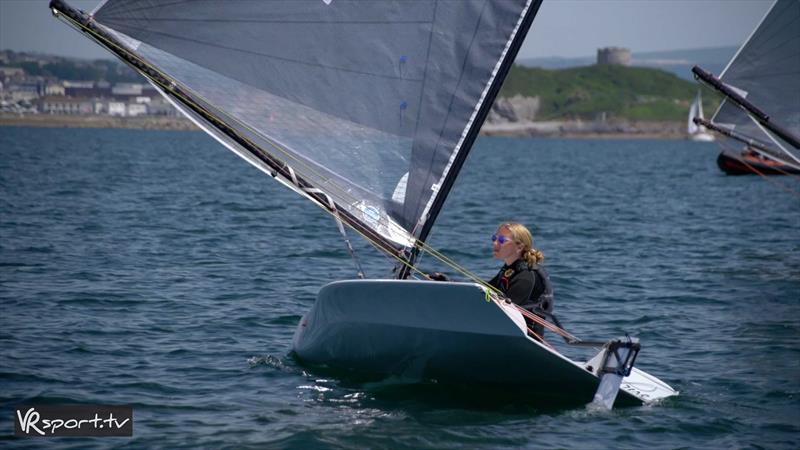 Ellie Craig is First Lady in the Harken D-Zero UK National Championships - photo © VR Sport Media / wwwVRSport.tv