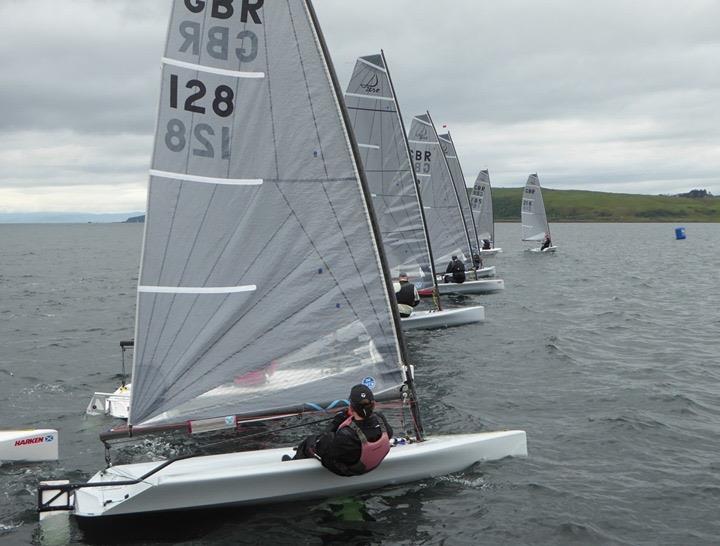 D-Zero Scottish Championships 2019 photo copyright Gordon Cochrane taken at Largs Sailing Club and featuring the D-Zero class