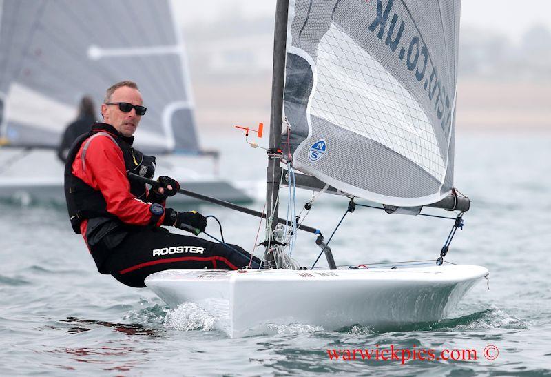 Martin Walker wins the D-Zero open meeting at Shoreham photo copyright Warwick Baker / www.warwickpics.com taken at Shoreham Sailing Club and featuring the D-Zero class