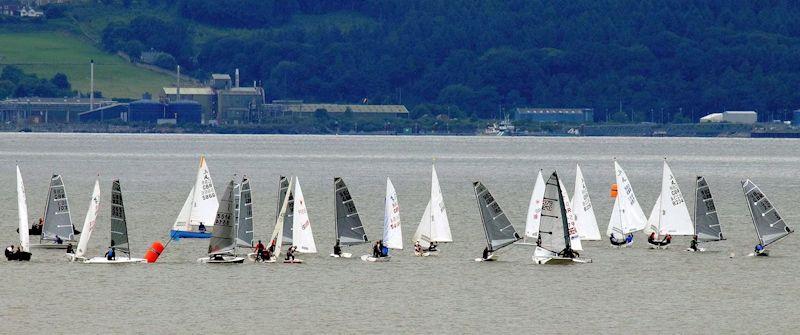Race 4, leg 2 during the Northern D-Zero Travellers Circuit at the West Kirby and Dee Regatta - photo © Alan Jenkins