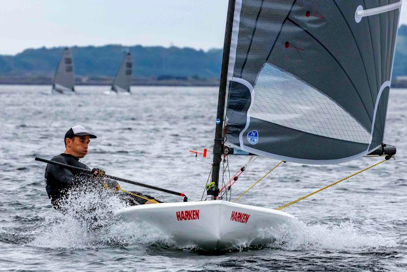 Dan Holman wins the RSK D-Zero National Championship at Largs photo copyright Tim Olin / www.olinphoto.co.uk taken at Largs Sailing Club and featuring the D-Zero class