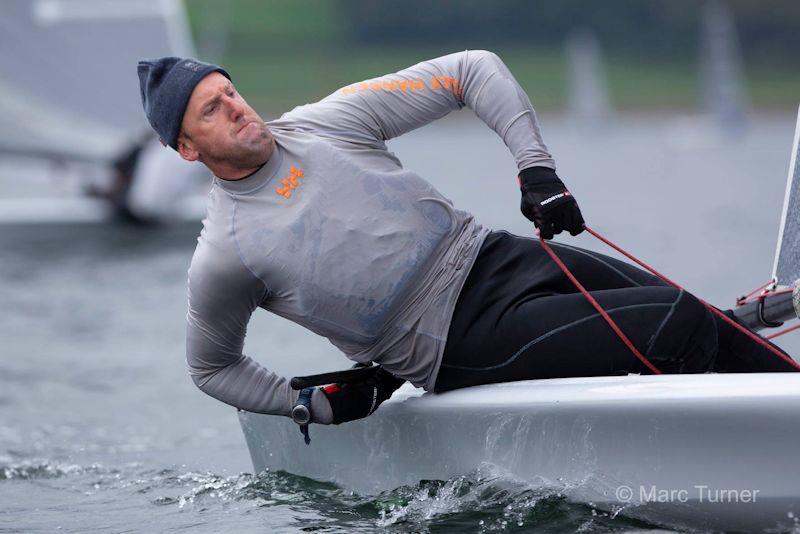 Jono Shelley (hard work, this hiking!) during the RSK D-Zero National Championship at Largs photo copyright Marc Turner / www.pfmpictures.co.uk taken at Largs Sailing Club and featuring the D-Zero class