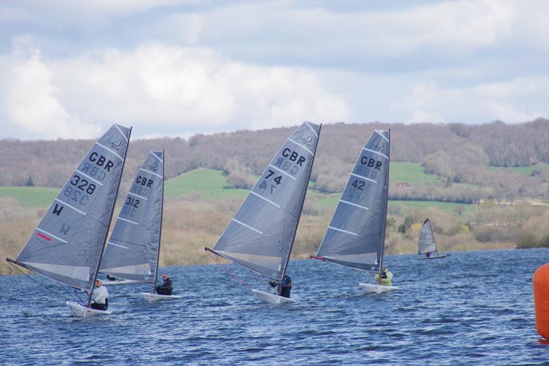 D-Zeros at Bough Beech photo copyright Martyn Smith taken at Bough Beech Sailing Club and featuring the D-Zero class