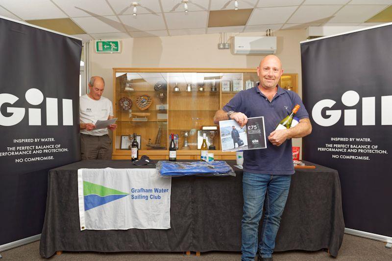 Gareth Farr was overall winner of the Gill D-Zero open at Grafham Water SC photo copyright Paul Sanwell / OPP taken at Grafham Water Sailing Club and featuring the D-Zero class