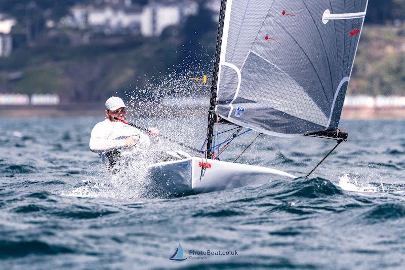 Poster boy Tom Southwell - Barracuda Bay D-Zero Nationals at Brixham - photo © Georgie Altham / www.facebook.com/galthamphotography